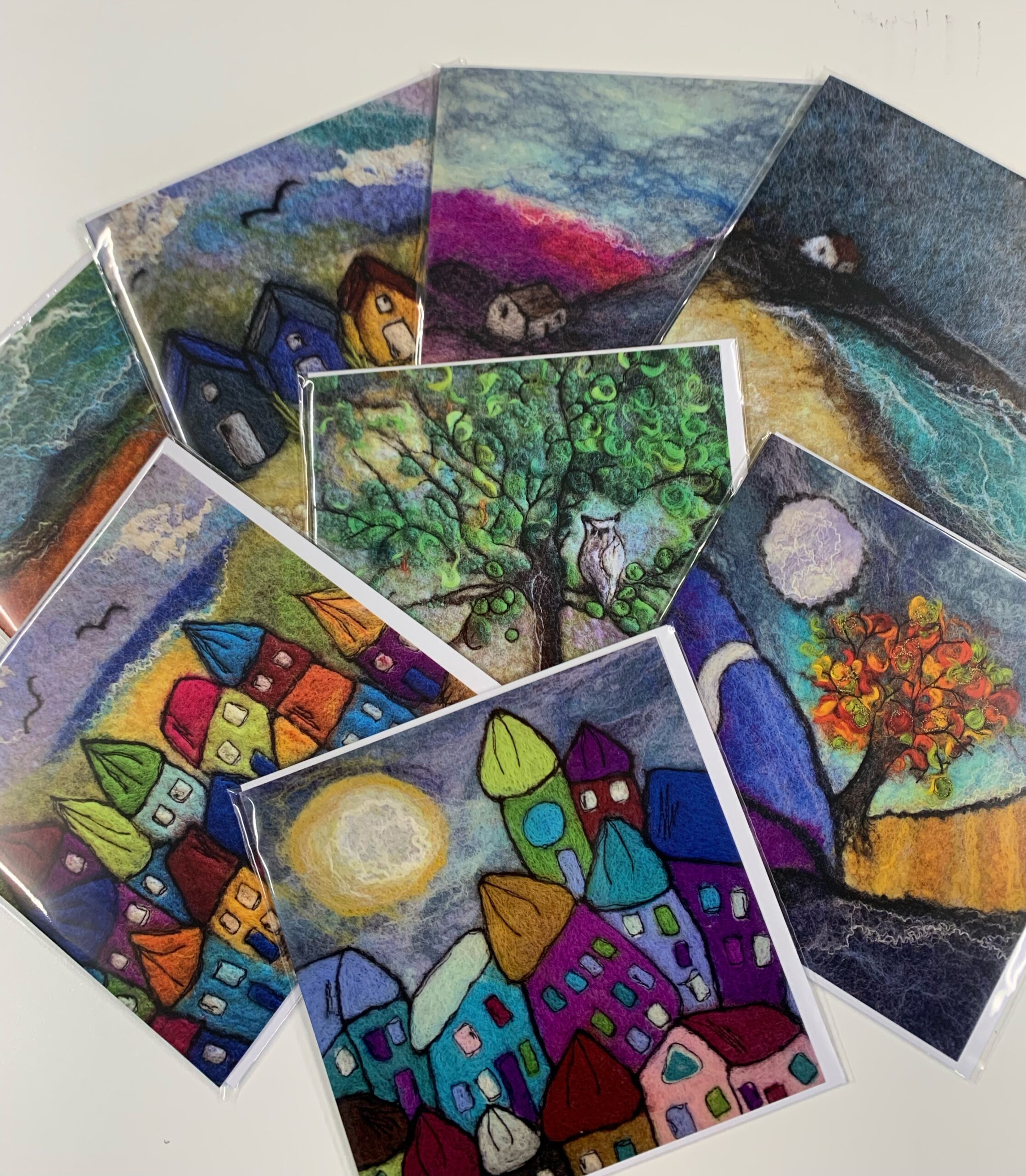 Printed Art Greetings Card GC3 - Image 3