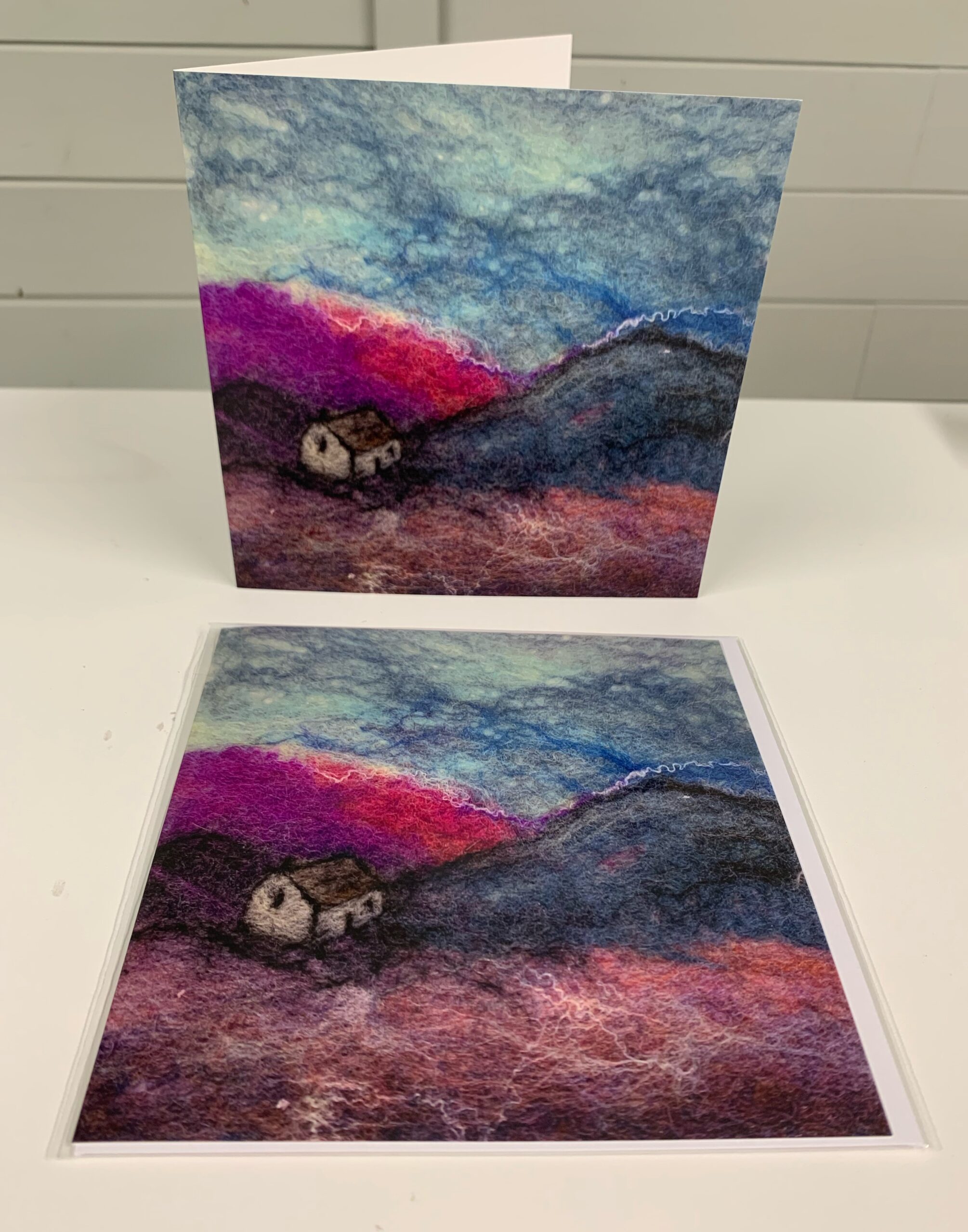 Printed Art Greetings Card GC5 - Image 2