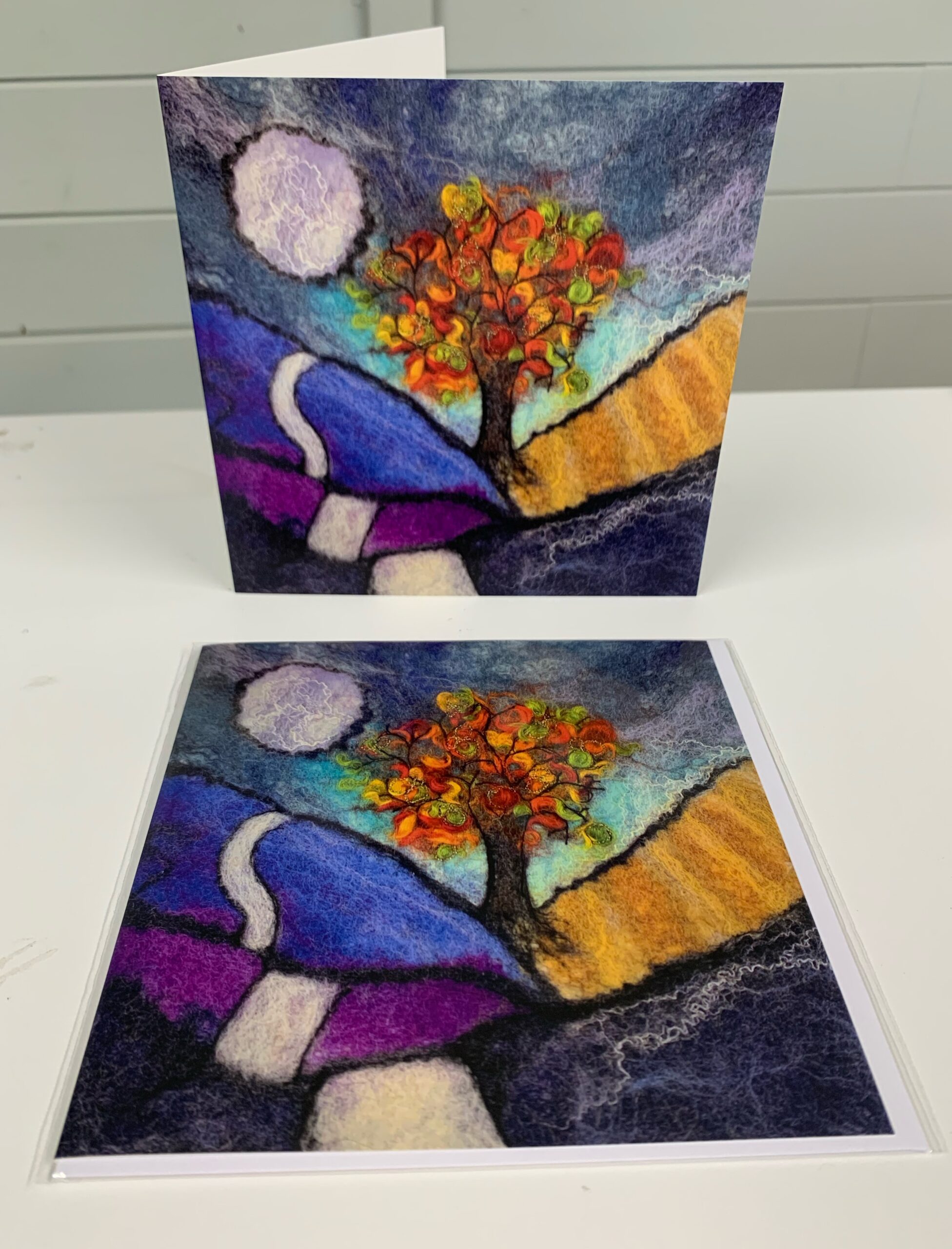 Printed Art Greetings Card GC9 - Image 2