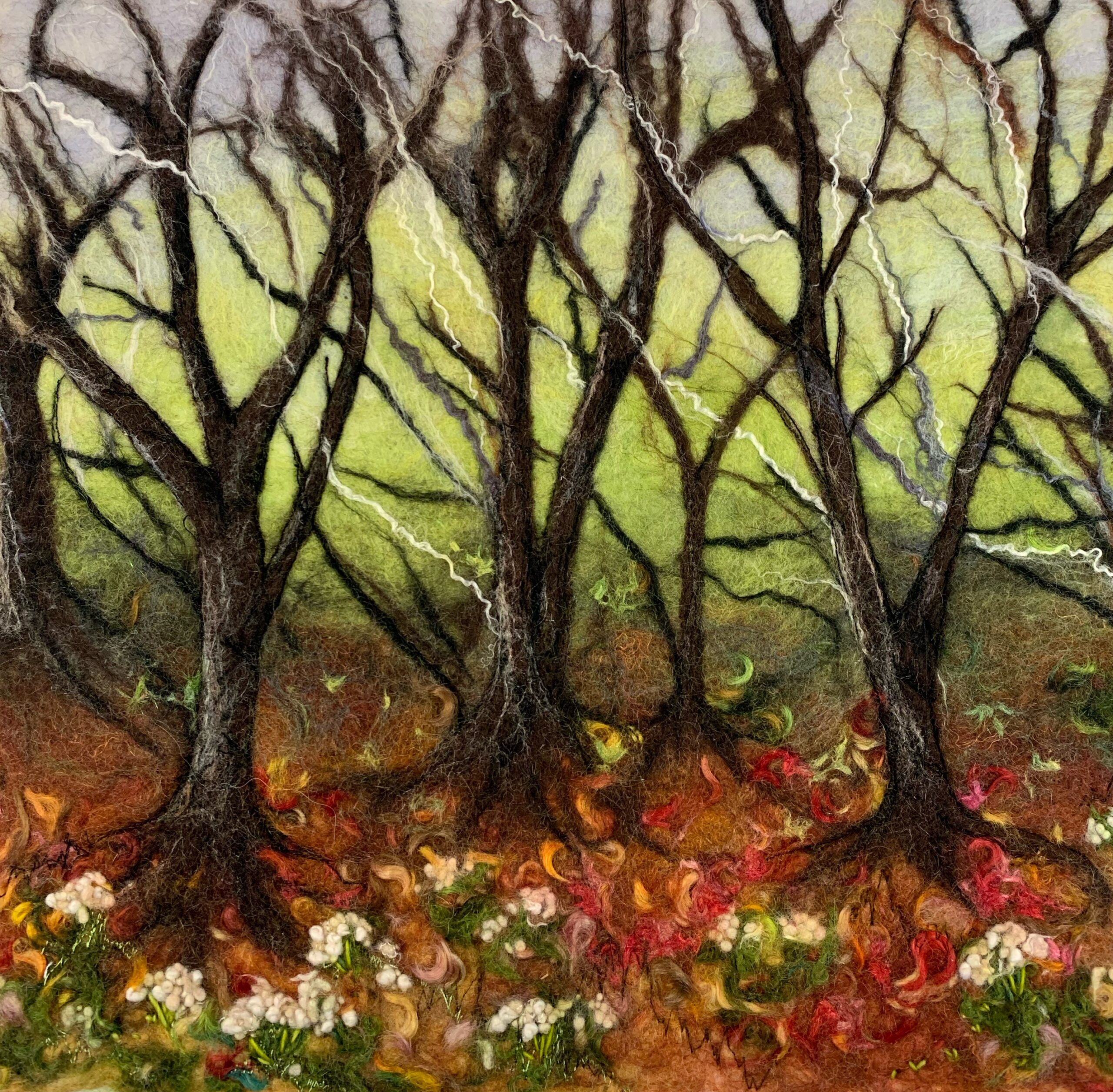 Wet Felting Woodlands in Wool Workshop - 3rd October 2026 - Image 5